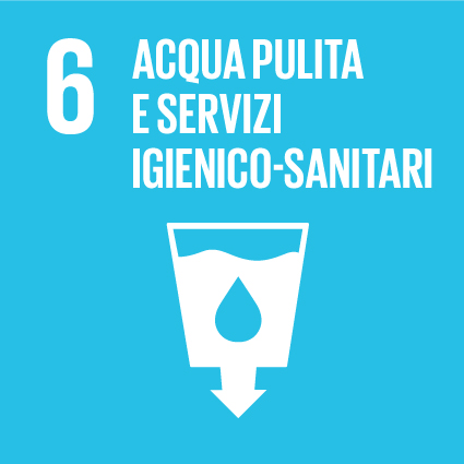 Obiettivo 6: Garantire a tutti la disponibilità e la gestione sostenibile dell’acqua e delle strutture igienico-sanitarie.